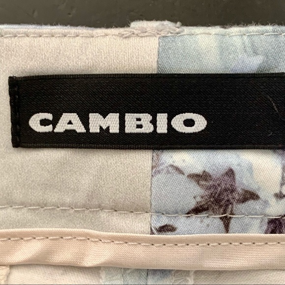 CAMBIO Renira Slim Fit Floral Mid-Rise Ankle Jeans - Picture 2 of 16